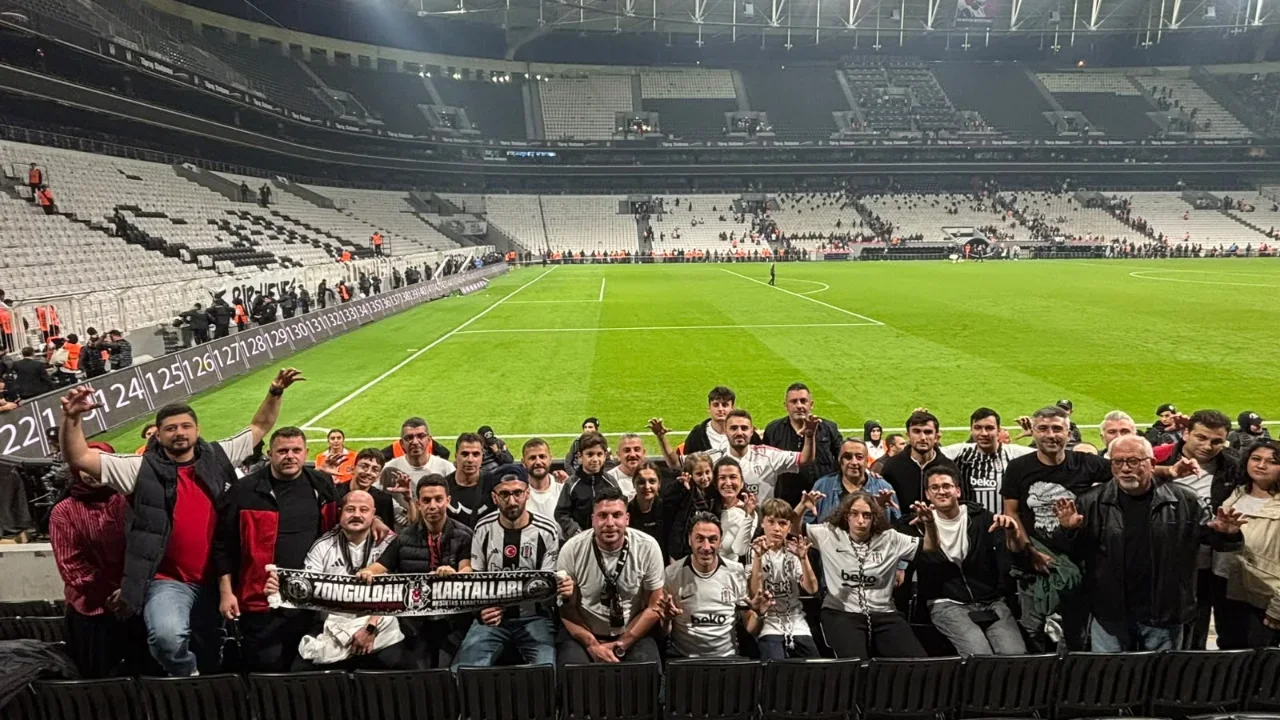 KGD üyeleri Beşiktaş-Kocaeli maçını tribünden izledi